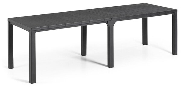 Tavolo Doppio da Giardino 295x90x74,5 cm in Resina Keter Kulie Double Antracite