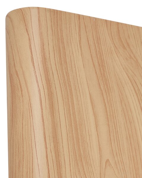 Applique da esterno scandinava con stampa legno 11,5 cm con LED IP65 - Batt