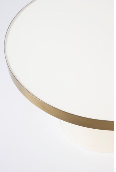 Tavolino rotondo in metallo ø 60 cm Glam – Zuiver