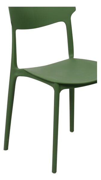 Sedia da esterno verde in plastica Biá – Bonami Essentials