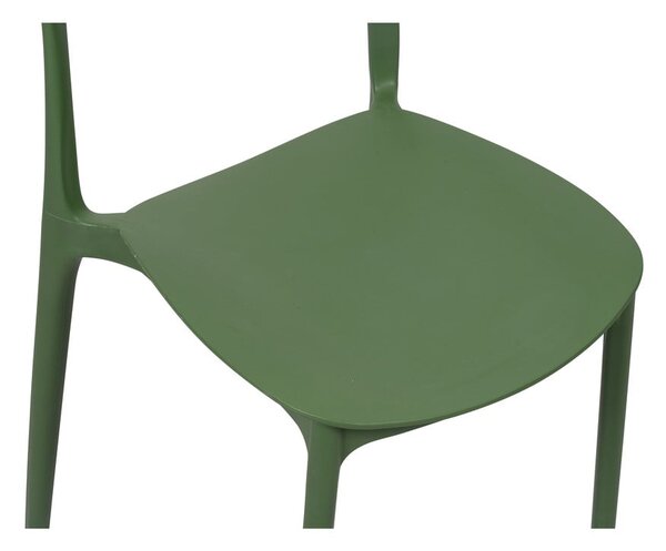 Sedia da esterno verde in plastica Biá – Bonami Essentials