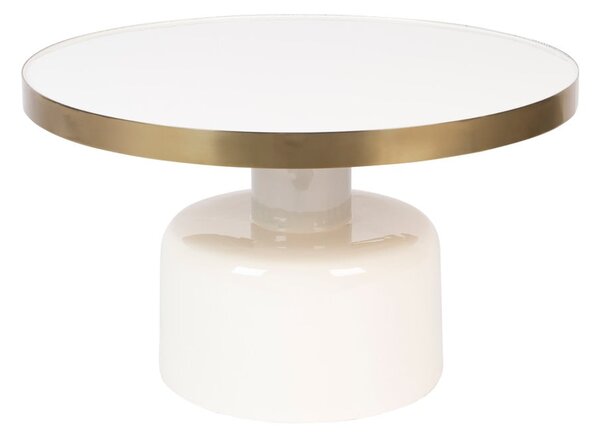 Tavolino rotondo in metallo ø 60 cm Glam – Zuiver