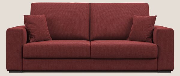 Marte divano in tessuto smacchiabile impermeabile T08 rosso