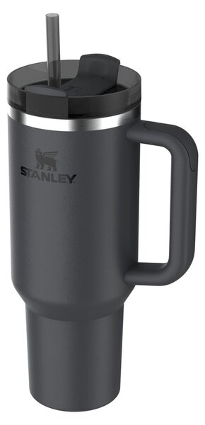 Borraccia termica nera in acciaio inox 1,18 l Quencher H2.0 FlowState Tumbler Black – Stanley