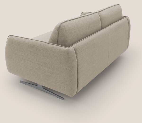 Texas Divano letto matrimoniale moderno in tessuto impermeabile T19 sa