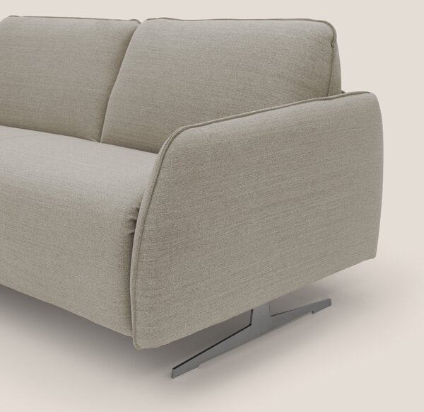 Texas Divano letto matrimoniale moderno in tessuto impermeabile T19 sa