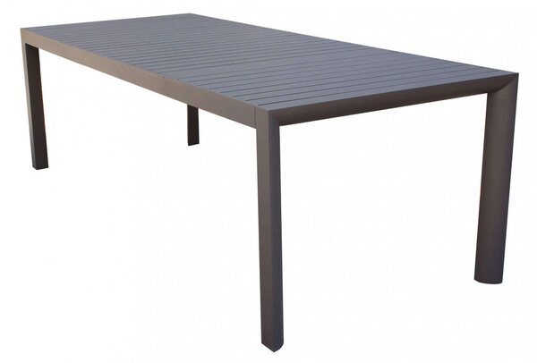 Tavolo Allungabile Houston 135/180x70x75h cm in Alluminio Taupe