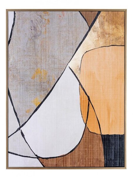 Quadro con Cornice Gallery 039 60x3,2x80 cm in Stampa su Tela
