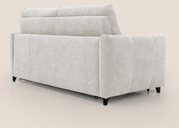 Peonia divano letto scandinavo con materasso H18 cm e morbido e alto s