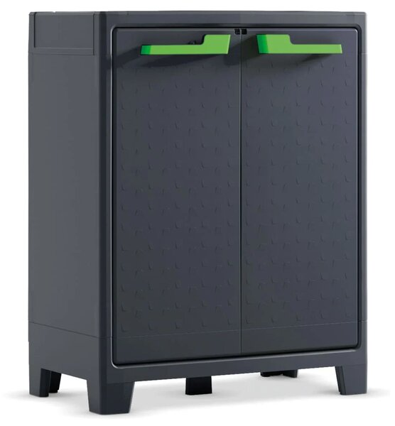 Armadio 2 ripiani 80x44x100 cm Keter Moby Basso XL Antracite