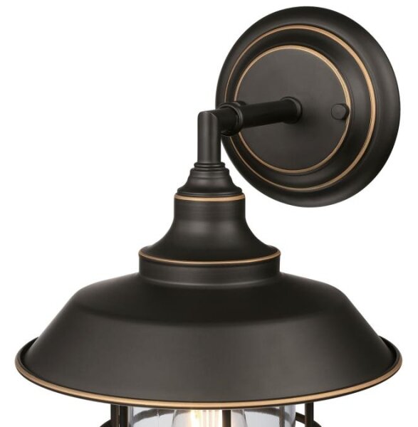 Westinghouse 6121640 - Lampada da parete per esterni IRON HILL 1xE27/60W/230V IP44