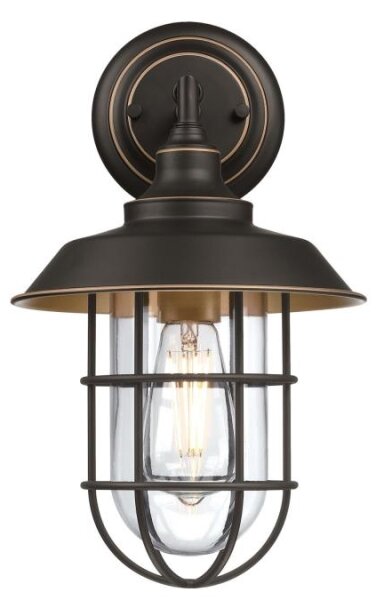 Westinghouse 6121640 - Lampada da parete per esterni IRON HILL 1xE27/60W/230V IP44