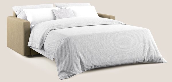 Chris Divano letto in microfibra smacchiabile T11 beige