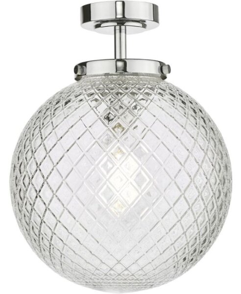 Där Lighting WAY0150 - Plafoniera da bagno WAYNE 1xE27/40W/230V cromo