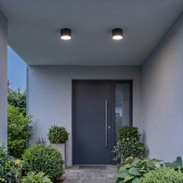 Brilagi - Faretto da bagno SMOOTH 1xGX53/15W/230V nero IP65