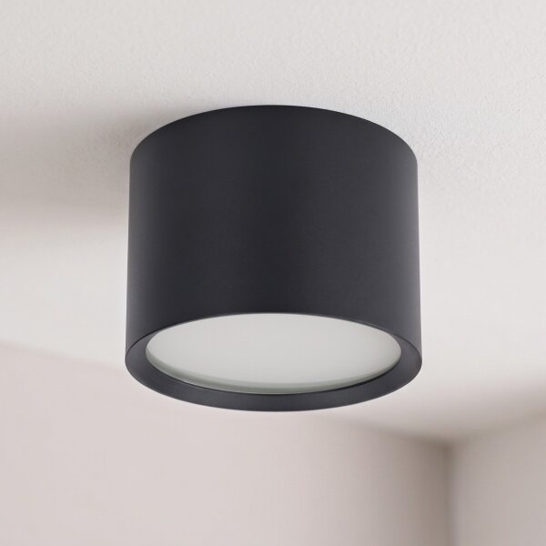 Brilagi - Faretto da bagno SMOOTH 1xGX53/15W/230V nero IP65
