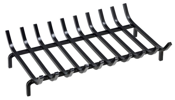 Brucialegna Braciere 60x40 cm in Ferro Belfer 900/C Nero
