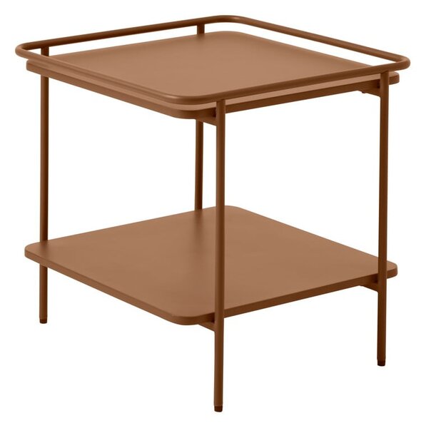 Tavolino in metallo 45x45 cm Yuba – Unique Furniture