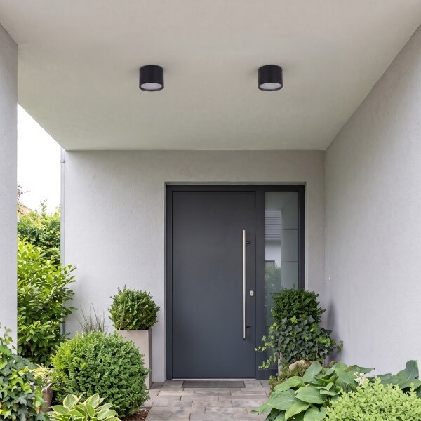 Brilagi - Faretto da bagno SMOOTH 1xGX53/15W/230V nero IP65