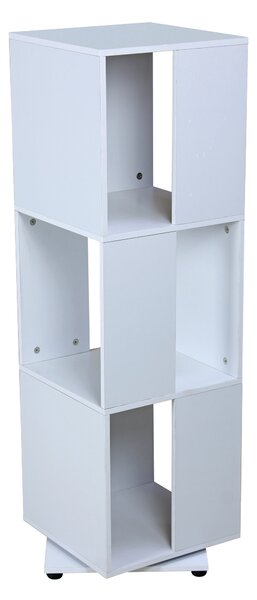 Libreria Modulare 34x34x108 cm in Pannello Truciolare Bianco