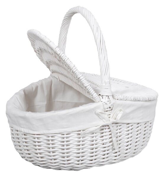 Cestino in Vimini con Manico Larghezza 45 cm