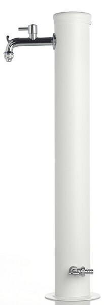 Fontana da Giardino con Doppio Rubinetto Belfer 42/ARR Bianco