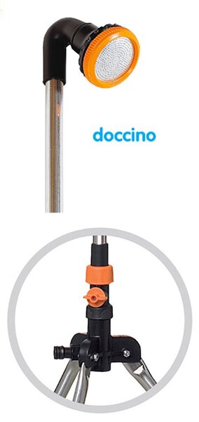 Doccia da Giardino in Alluminio 2 metri con Rubinetto Bauer