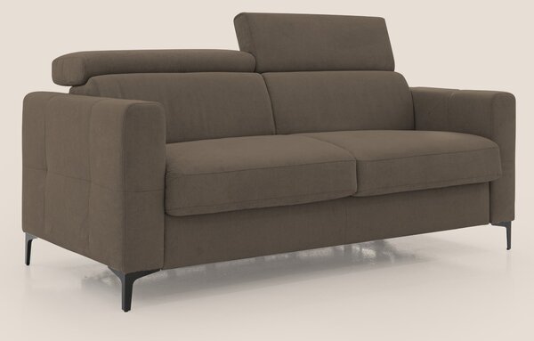 Gardenia divano letto materasso alto 18 cm con poggiatesta reclinabili