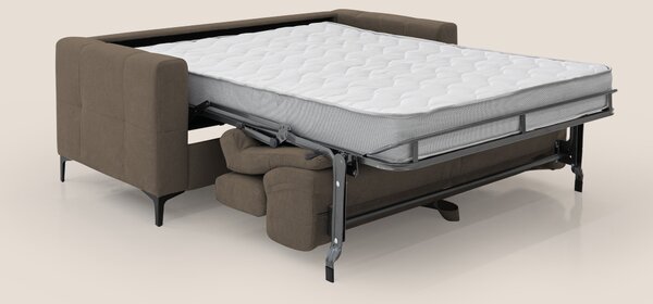 Gardenia divano letto materasso alto 18 cm con poggiatesta reclinabili