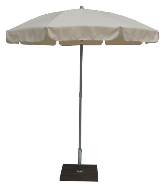 Ombrellone da Giardino Ø2 m Palo Ø33 mm in Acciaio Maffei Borgo Ecru