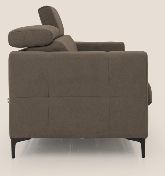 Gardenia divano letto materasso alto 18 cm con poggiatesta reclinabili