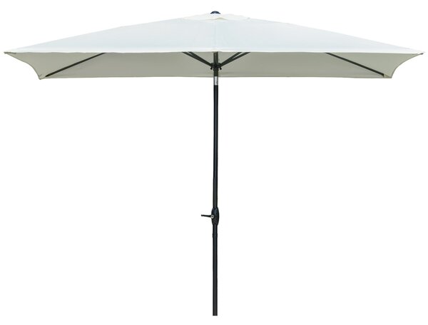 Ombrellone da Giardino 2x3 m Palo Ø38 mm in Alluminio e Poliestere Beige