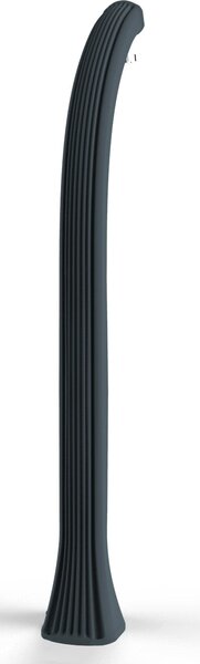 Doccia Solare da Giardino 35L Miscelatore e Lavapiedi e Temporizzatore Arkema Happy XL Antracite