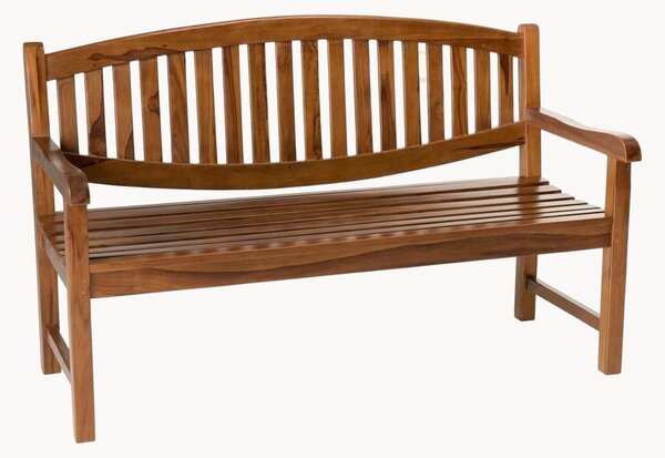 Panca da giardino in legno di teak Maeva