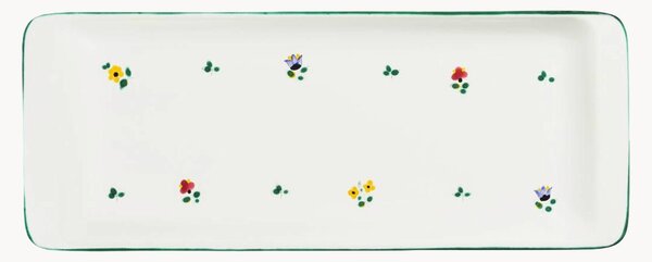Piatto da portata fatto a mano Streublumen