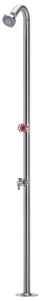 Doccia da Giardino con Rubinetto Belfer 42D1 Acciaio Inox