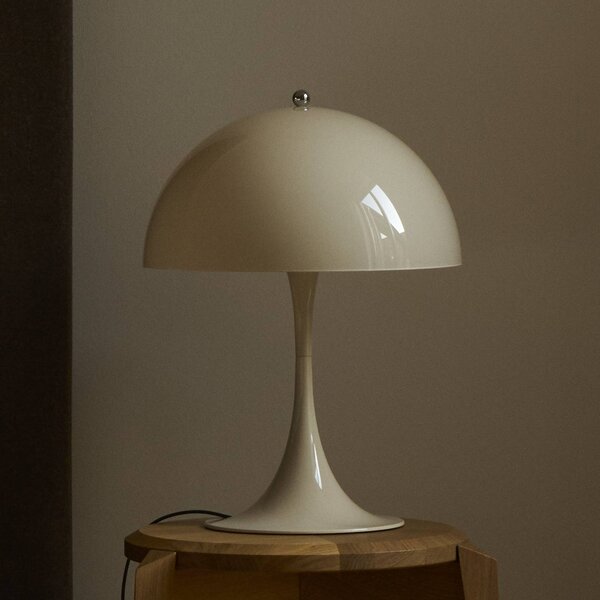 Louis Poulsen Lampada da tavolo Panthella 320, Crema / Ambra, Soggiorno / Sala da pranzo, Plastica, Moderno, Lampada da tavolo