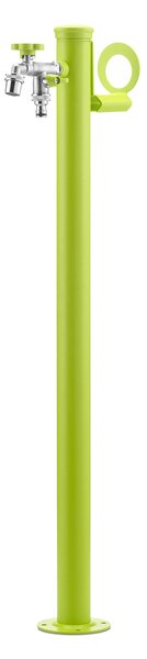 Fontana da Giardino con Doppio Rubinetto Belfer 42/SRR Verde Acido