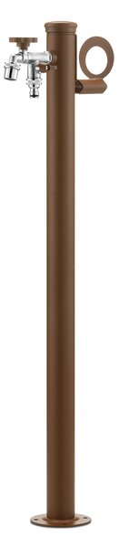 Fontana da Giardino con Doppio Rubinetto Belfer 42/SRR Ruggine