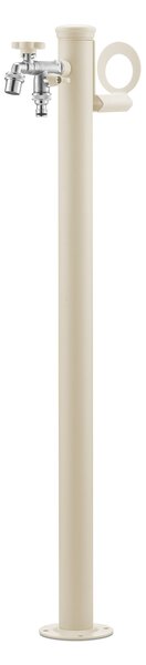 Fontana da Giardino con Doppio Rubinetto Belfer 42/SRR Avorio