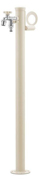 Fontana da Giardino con Doppio Rubinetto Belfer 42/SRR Avorio
