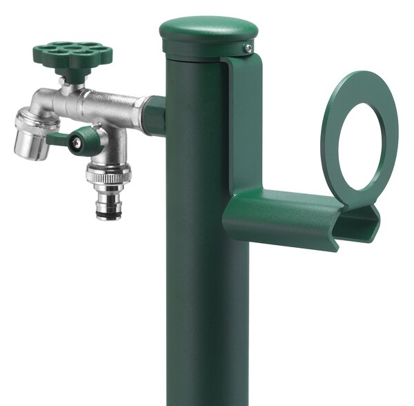 Portatubo per Fontane da Giardino in Acciaio Belfer 42/PGS Verde