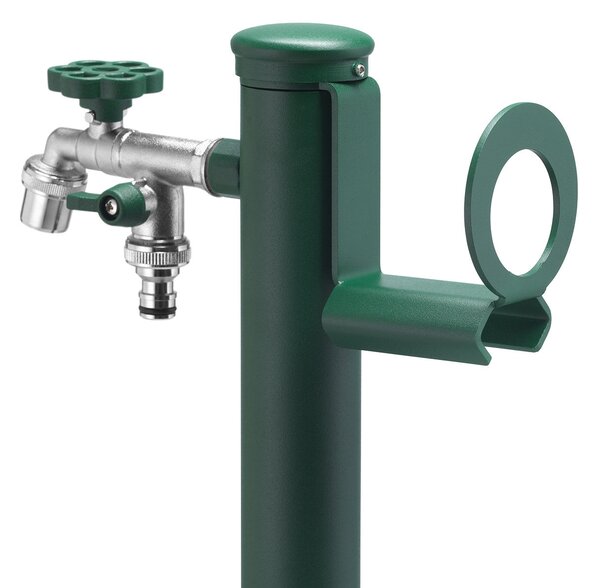 Portatubo per Fontane da Giardino in Acciaio Belfer 42/PGS Verde