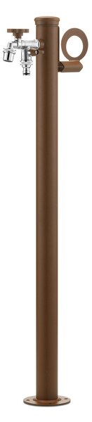 Fontana da Giardino con Doppio Rubinetto Belfer 42/SRR Ruggine