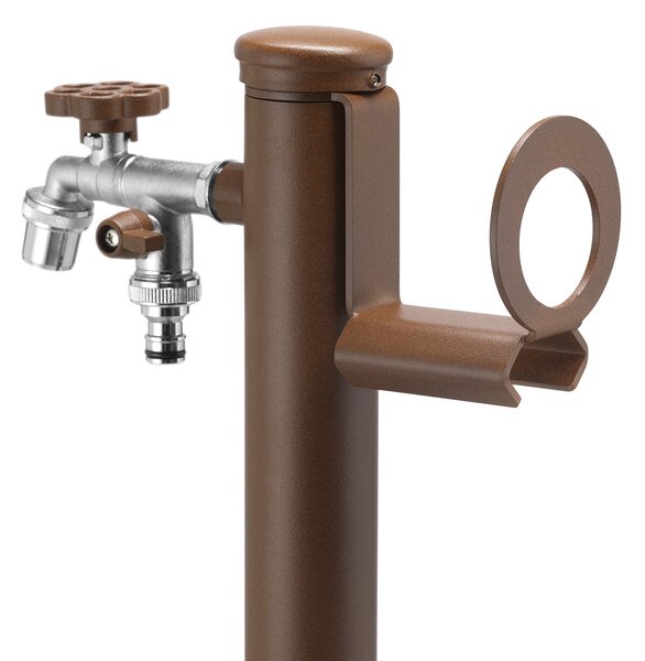 Portatubo per Fontane da Giardino in Acciaio Belfer 42/PGS Ruggine