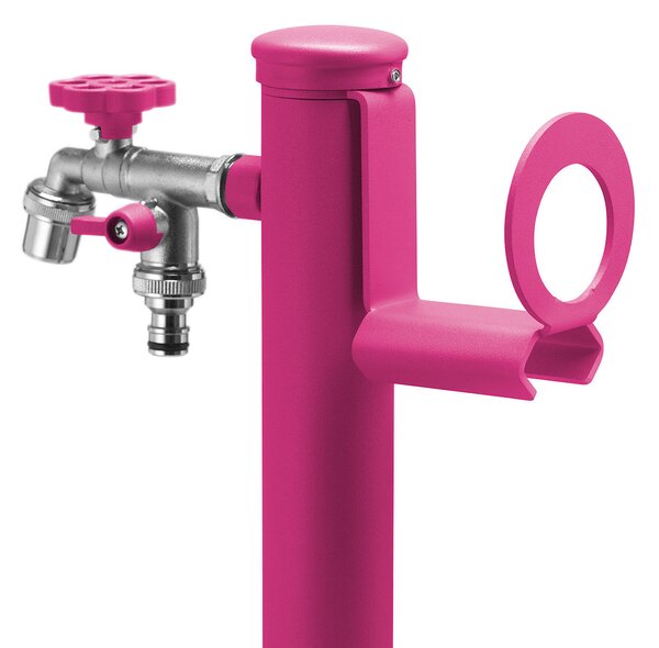 Portatubo per Fontane da Giardino in Acciaio Belfer 42/PGS Ciclamino