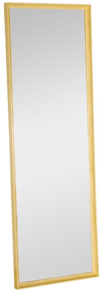 Specchio da Parete o Appoggio 53,5x163 cm in Legno di Pino