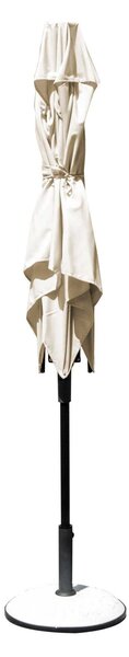Ombrellone da Giardino 2x2 m in Alluminio William Bianco