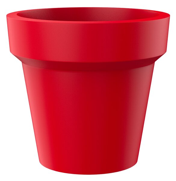 Vaso Ø115x105 cm in Resina Arkema POT M Cherry