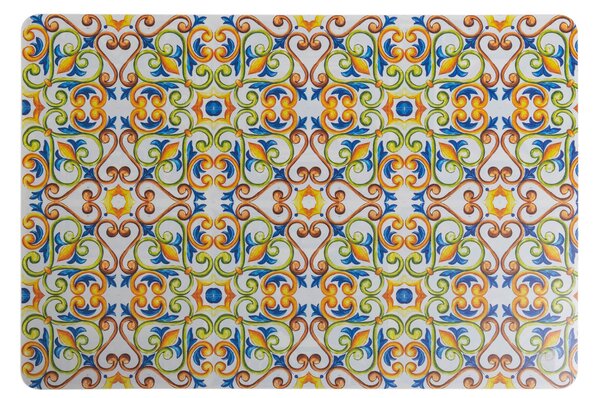 Set 6 Tovagliette Rettangolare Double Face 45x30 cm VdE Tivoli 1996 Costiera